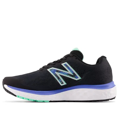 New Balance Women's Fresh Foam 680v7 In Black/blue/green