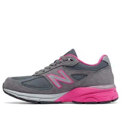 New Balance (wmns)  990v4 Made In Usa 'grey Pink' In Gray