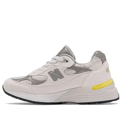New Balance Women's Made In Usa 992 In White/grey