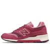 New Balance (wmns)  997 Made In Usa 'pink Burgundy' In Red