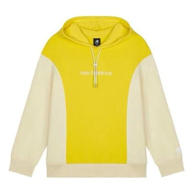 New Balance (wmns)  Athletics Fleece Hoodie 'yellow Beige' In Neutral