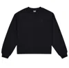 New Balance Women's Athletics French Terry Crew In Black