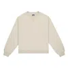 New Balance (wmns)  Athletics French Terry Crew Sweatshirt 'linen' In Neutral