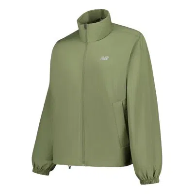 New Balance (wmns)  Athletics Packable Jacket 'dark Olivine' In Green