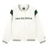 New Balance (wmns)  Baseball Jacket 'white Green'