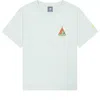 New Balance (wmns)  Cartoon Short Sleeve T-shirt 'light Blue' In White