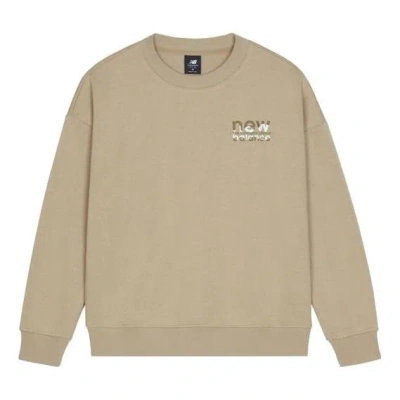 New Balance (wmns)  Casual Lifestyle Crew Neck Pullover 'brown' In Neutral