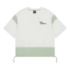 New Balance (wmns)  Colorblock Loose Round Neck Pullover Short Sleeve White In White