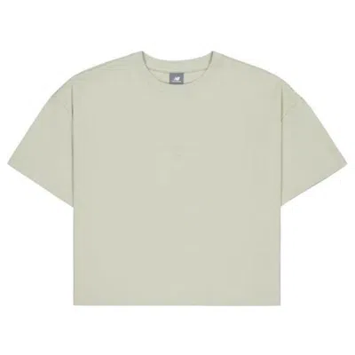 New Balance (wmns)  Cotton T-shirt 'grey' In Gray