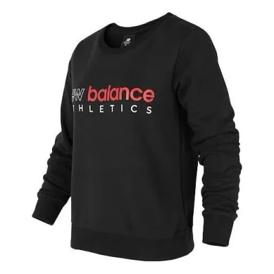 New Balance (wmns)  Essentials Icon Crew 'black Red'