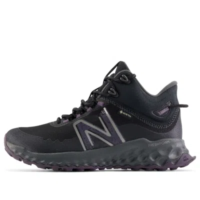New Balance Women's Fresh Foam Garoé Midcut Gore-tex® Hiking Shoes In Black/grey/purple