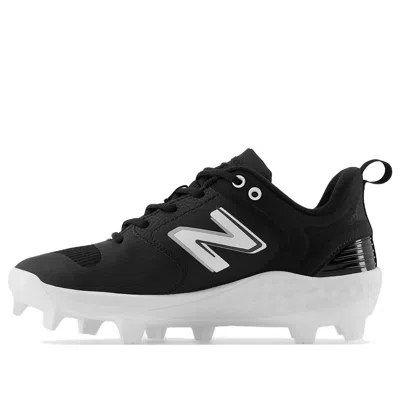 New Balance Women's Fresh Foam Velo V3 Molded Softball Shoes In Black/white