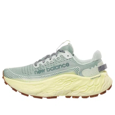New Balance Women's Fresh Foam X More Trail V3 Hiking Shoes In Green/yellow