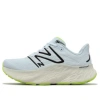 New Balance Women's Fresh Foam X More V4 Running Shoes - D/medium Width In White With Cobalt
