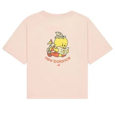 New Balance (wmns)  Fruit Graphic T-shirt 'pink' In Neutral