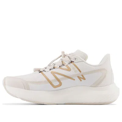 New Balance Women's Fuelcell Rebel V3 Permafrost In Beige/grey
