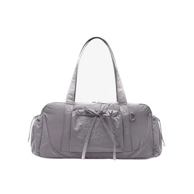 New Balance (wmns)   Glossy Ribbon Duffel Bag 'violet' In Gray