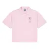 New Balance (wmns)  Graphic Polo Shirt 'pink'