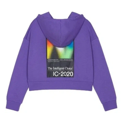 New Balance (wmns)  Hooded Casual Zipper Jacket 'purple'