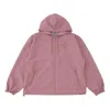 New Balance (wmns)  Iconic Collegiate Woven Jacket 'rosewood' In Pink