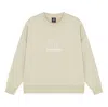 New Balance (wmns)  ( Iu )  Casual Round Neck Long Sleeves Solid Color Pullover Hoodie Yel In Neutral