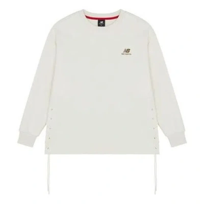 New Balance (wmns)  Lacing Details Long Sleeve Top 'white'