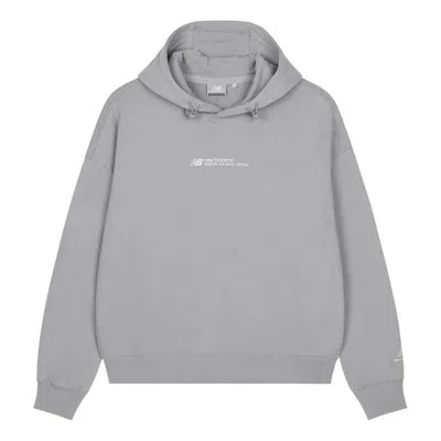 New Balance (wmns)  Lifestyle Casual Hoodie 'grey' In Gray