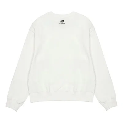 New Balance (wmns)  Logo Casual Sweatshirt 'white'