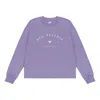 New Balance (wmns)  Logo Long Sleeve Sweatshirt 'light Purple'