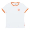 New Balance (wmns)  Logo Sports Round Neck Short Sleeve Version White In White