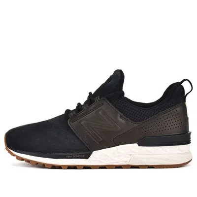 New Balance (wmns)  Nb 574 Sport Sports Casual Shoes 'black Gray'