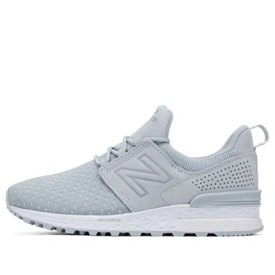 New Balance (wmns)  Nb 574 Sport Sports Casual Shoes 'light Blue White'