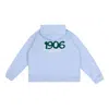 New Balance (wmns)  Nbx Urban Remix Knit Full Zipper Hoodie 'light Blue'