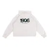New Balance (wmns)  Nbx Urban Remix Knit Full Zipper Hoodie 'light Cream' In White