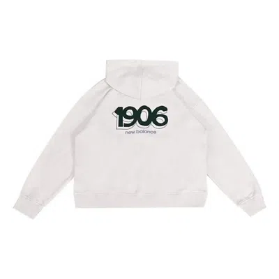 New Balance (wmns)  Nbx Urban Remix Knit Full Zipper Hoodie 'light Cream' In White