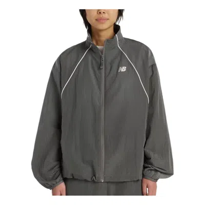 New Balance (wmns)  Newbalance Sport Legacy Jacket Asia Sizing 'castlerock' In Gray