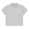 New Balance (wmns)  Short Sleeve Polo 'grey' In Gray