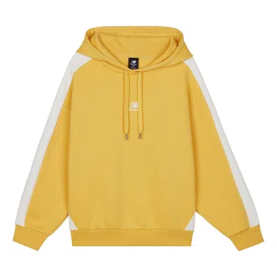 New Balance (wmns)  Splicing Hoodie Pullover Yellow