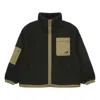 New Balance (wmns)  Splicing Retro Stand Collar Knit Lamb's Wool Short Jacket Black