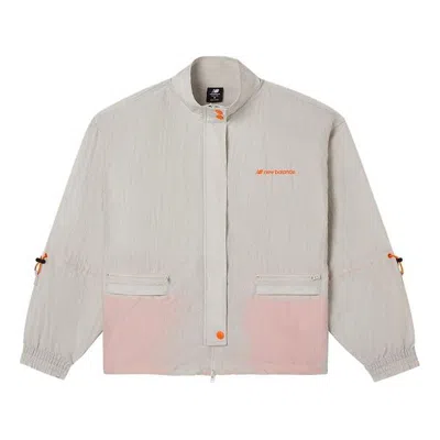 New Balance (wmns)  Stand Collar Casual Jacket Gray