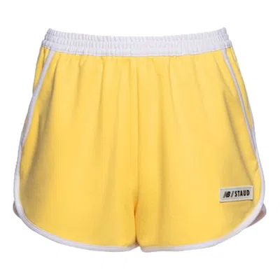 New Balance (wmns)  Staud Run Short In Yellow
