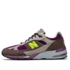 New Balance X Stray Rats 991 Low-top Sneakers "brown Purple"