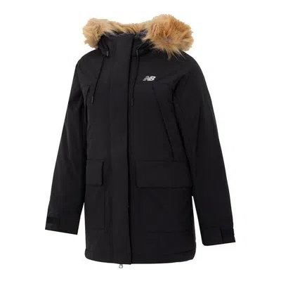 New Balance (wmns)  Winter Long Down Parka Jacket 'black Brown'