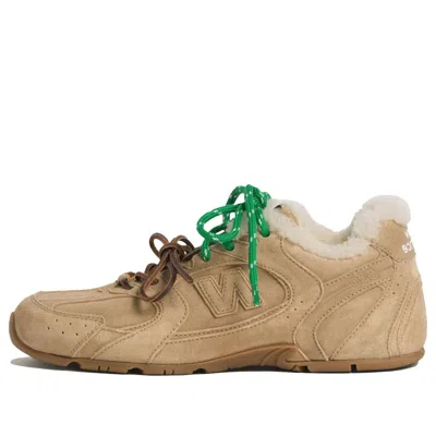 New Balance (wmns)  X Miu Miu 530 Sl 'ecru Shearling' In Sand