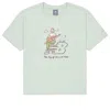 New Balance (wmns)  X Pk Illustration T-shirt 'light Blue' In Green