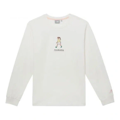 New Balance (wmns)  X Zero Per Zero Round Neck Top 'white'
