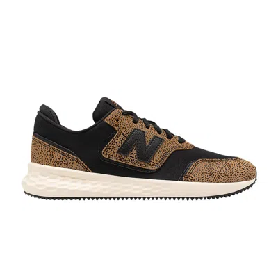 Pre-owned New Balance Wmns X-70 'cheetah Print - Workwear Black' In Brown