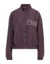 New Balance Woman Jacket Plum Size M Recycled Polyester