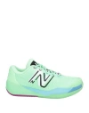 New Balance Woman Sneakers Acid Green Size 8 Textile Fibers In Green