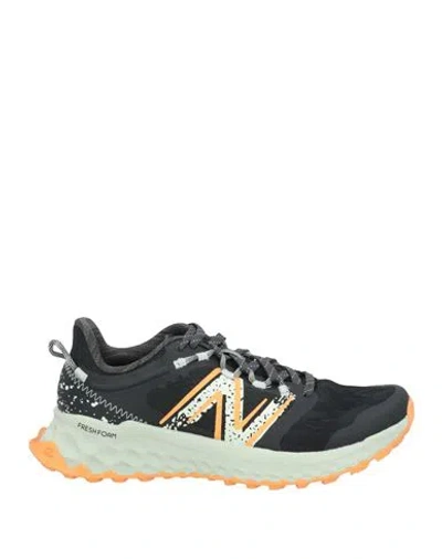New Balance Woman Sneakers Black Size 8 Textile Fibers